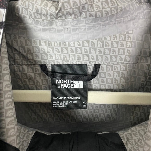 The North Face Antora Printed Jacket DryVent Rain Coat Womens XL Abstract - Picture 4 of 10